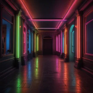 background neon colors