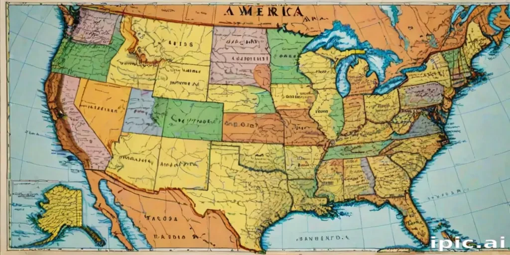 america map