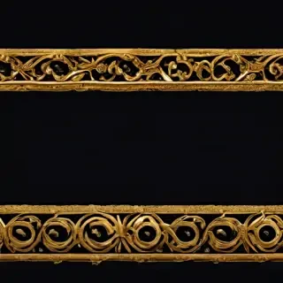 line gold png