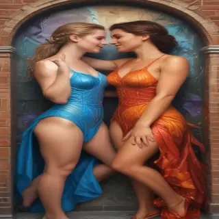 lesbians having fun