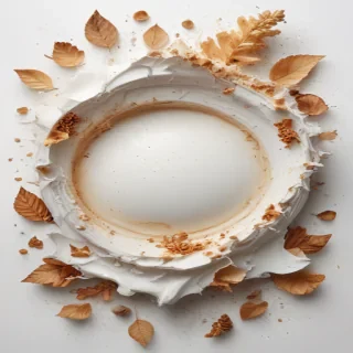 white background