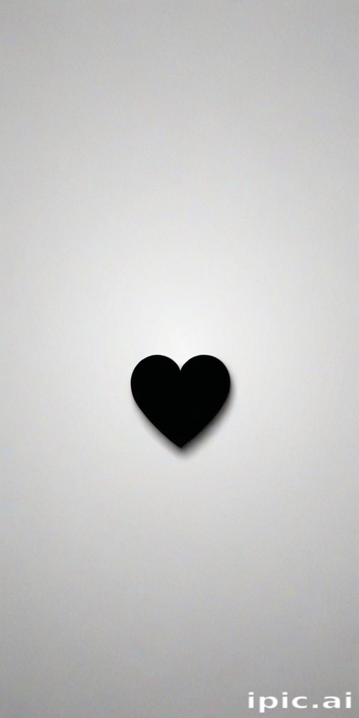 black heart background