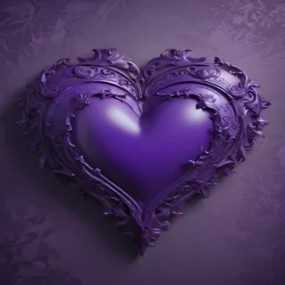 wallpaper purple heart