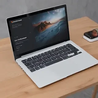free laptop mockup