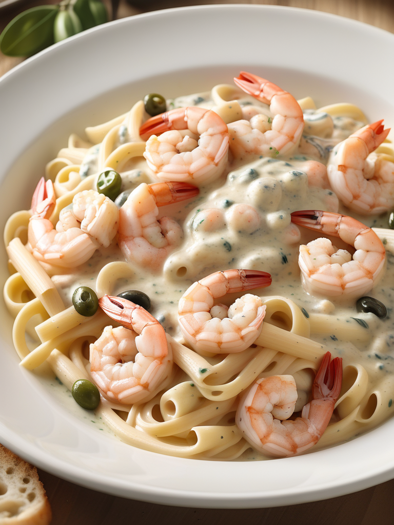 olive garden shrimp alfredo recipe