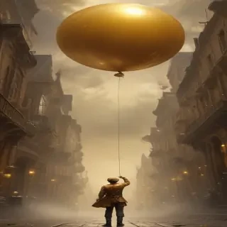 golden balloon