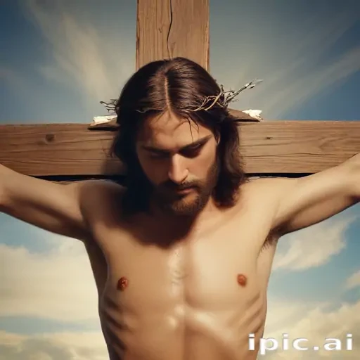 pics of jesus on the cross