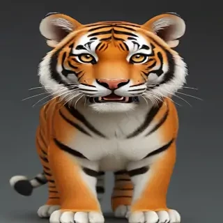 tiger cartoon tiger