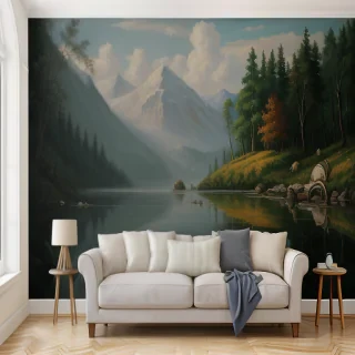 oil painting wallpaper
