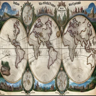 world map picture