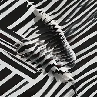 black and white png