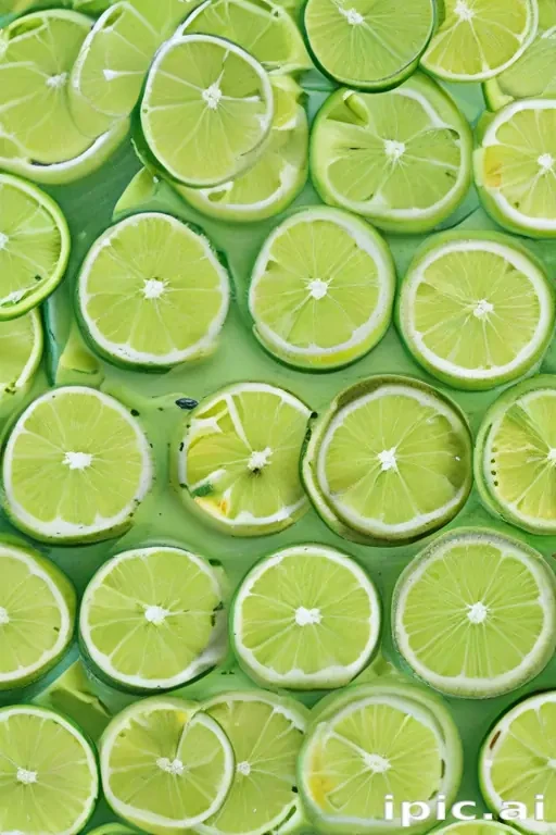 lime green background