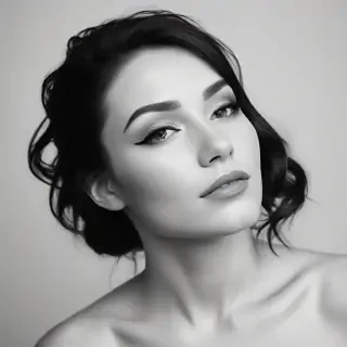 thank you black and white