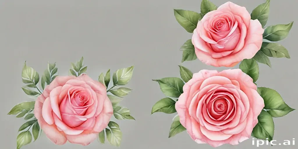 watercolor roses png