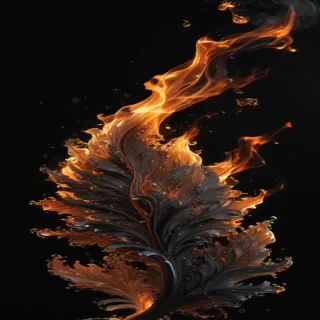 sparkling black background