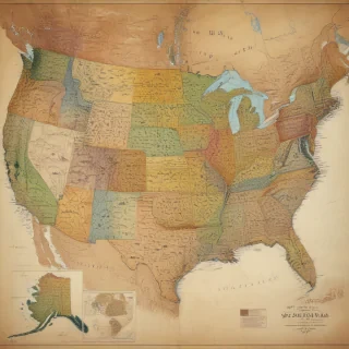 map of the us states