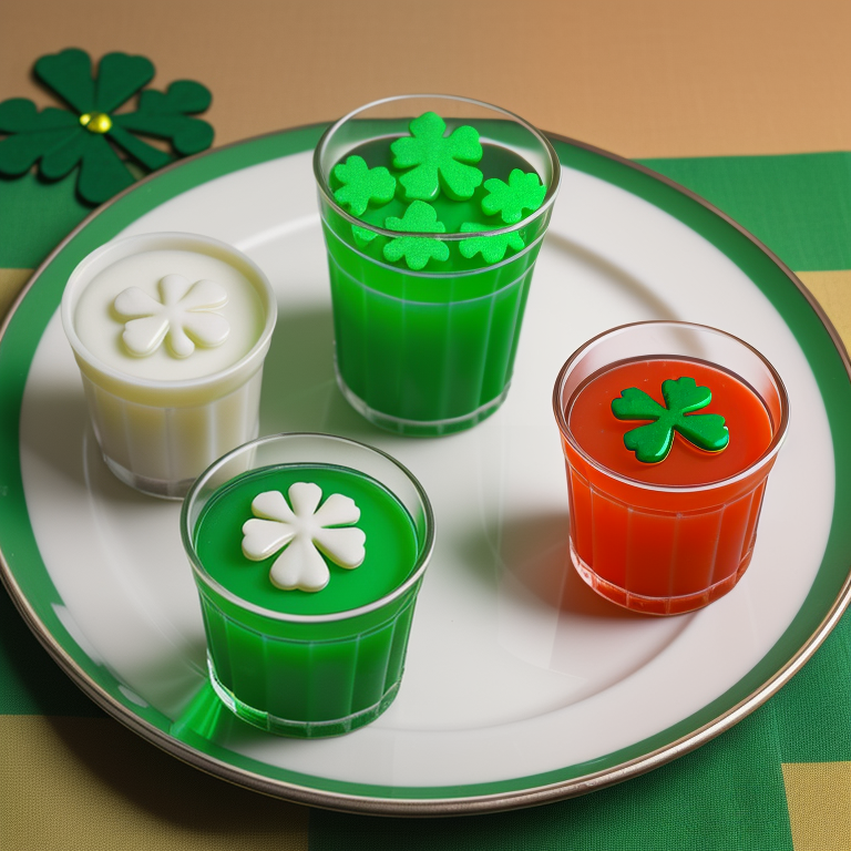 st patrick's day jello shots