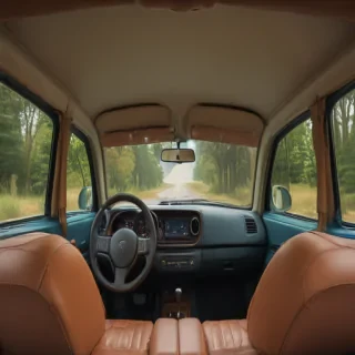 inside a car background