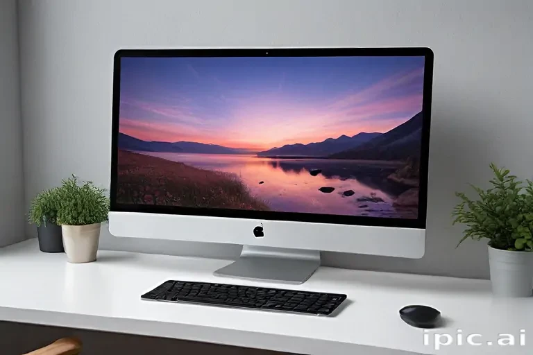 pc screen mockup