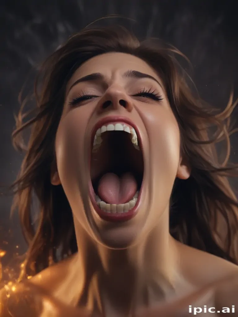 screaming background