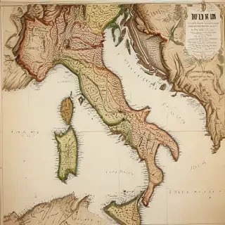 map of italy