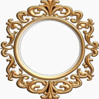 clipart oval frame