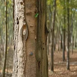 tree trunk tree
