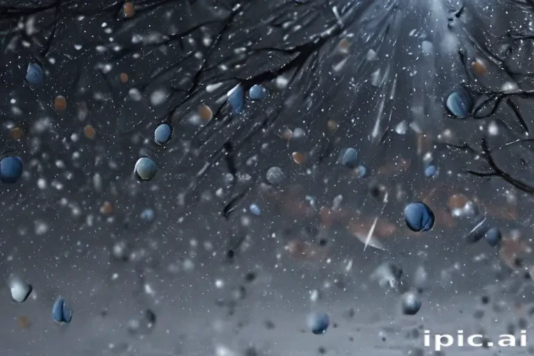 falling snow png