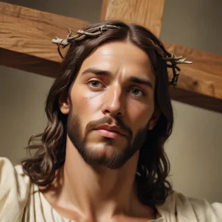 a picture of jesus on the cross
