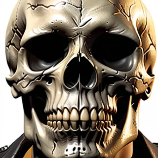 skull face png