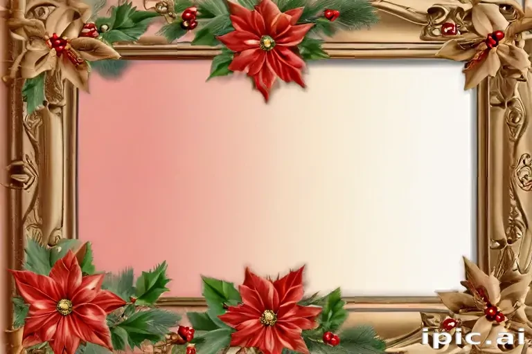 christmas frame clip art