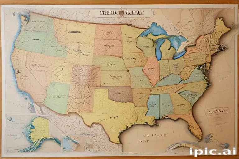 map of usa