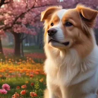 aesthetic dog wallpaper