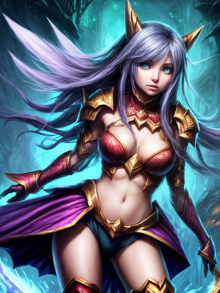 Ai Image Generator - Ai Art Generator - High Quality and 100% Unique Images  - iPic.Ai Seraphine from League of Legends where she looks the same as she  appears in the game.