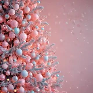pastel aesthetic christmas wallpaper