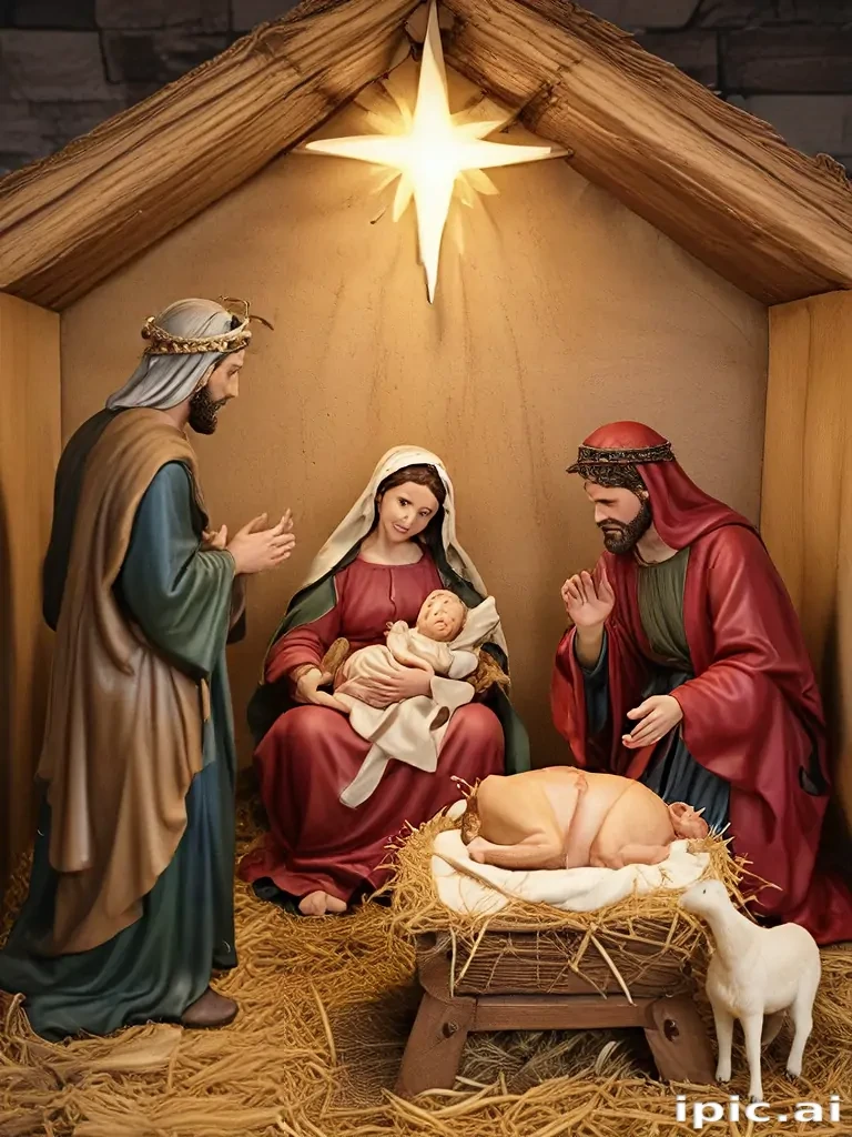 images of the manger scene