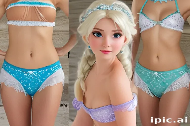 frozen elsa bikini