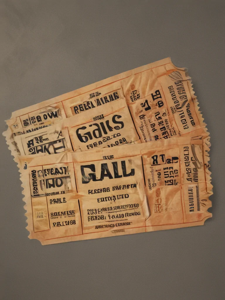 concert tickets png