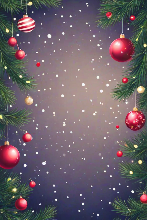 pretty christmas background