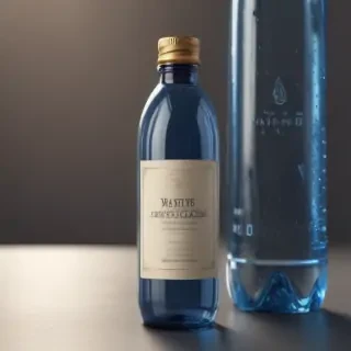 water bottle mockup