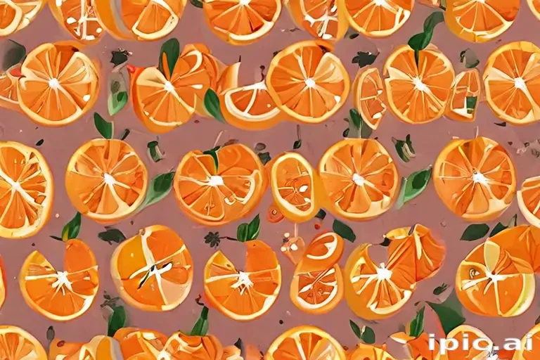 cute orange background