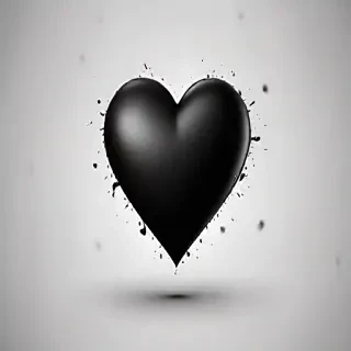 black hearts background
