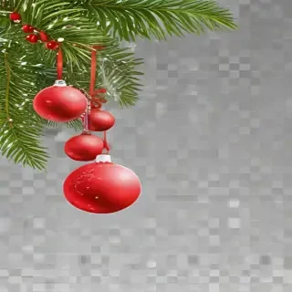 merry christmas transparent background