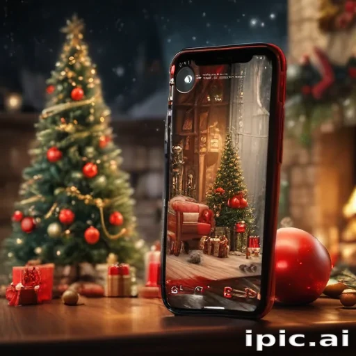 christmas background phone