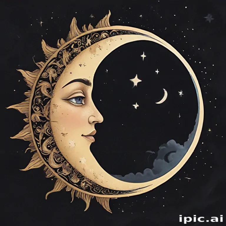 sun and moon