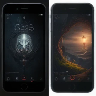 dark phone wallpapers