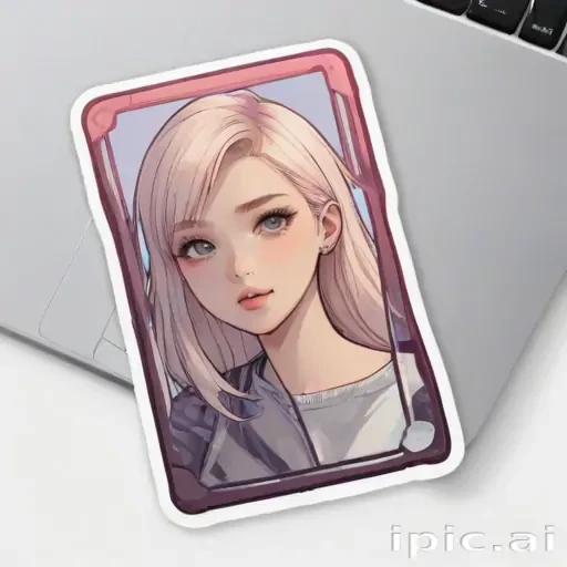 transparent aesthetic sticker