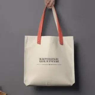 canvas bag mockup