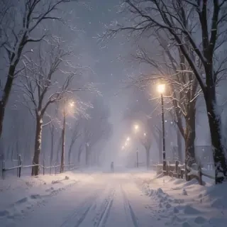 snowing png