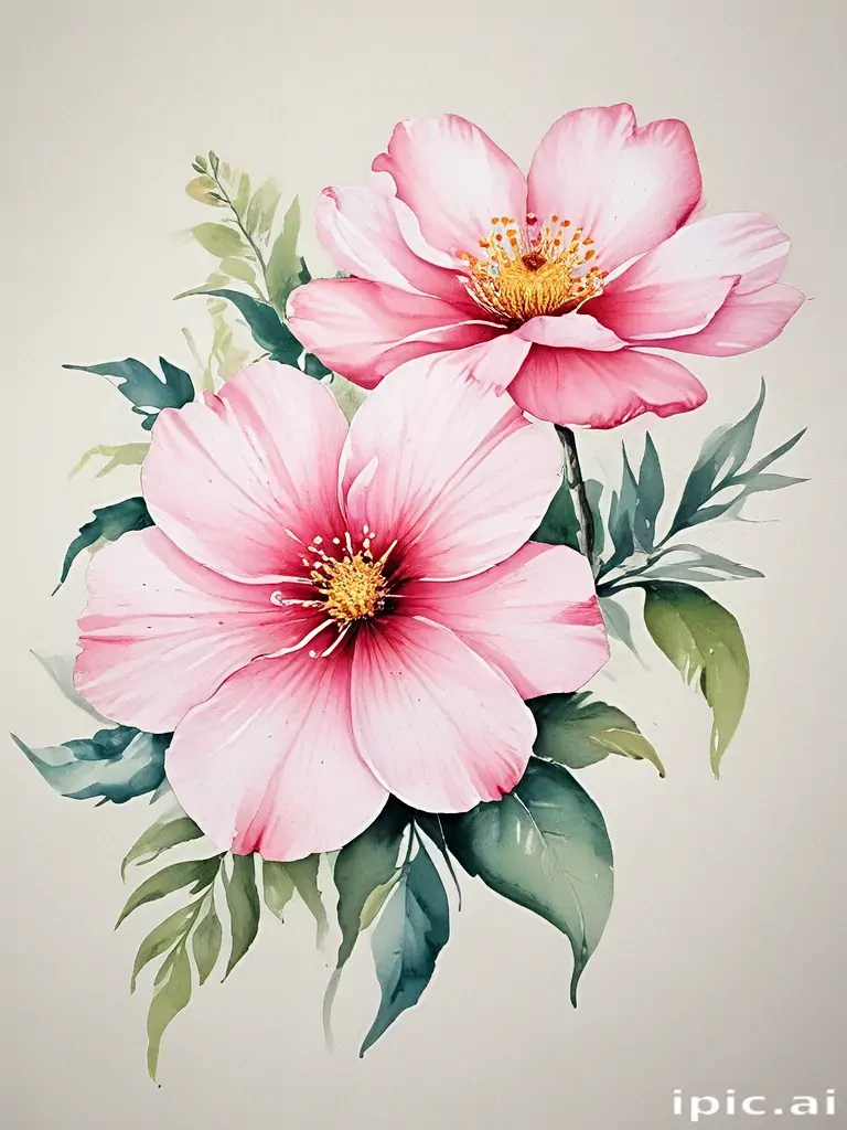 watercolor flower images